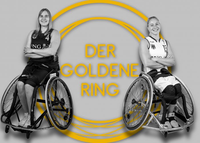 Die Rollstuhlbasketballerinnen Mareike Miller und Svenja Mayer erhalten ab September 2025 ein Stipendium beim GOLDENEN RING e. V.