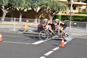 Anja Renner und Maria Paulig holen bei der Para-Triathlon-WM in Australien Bronze.