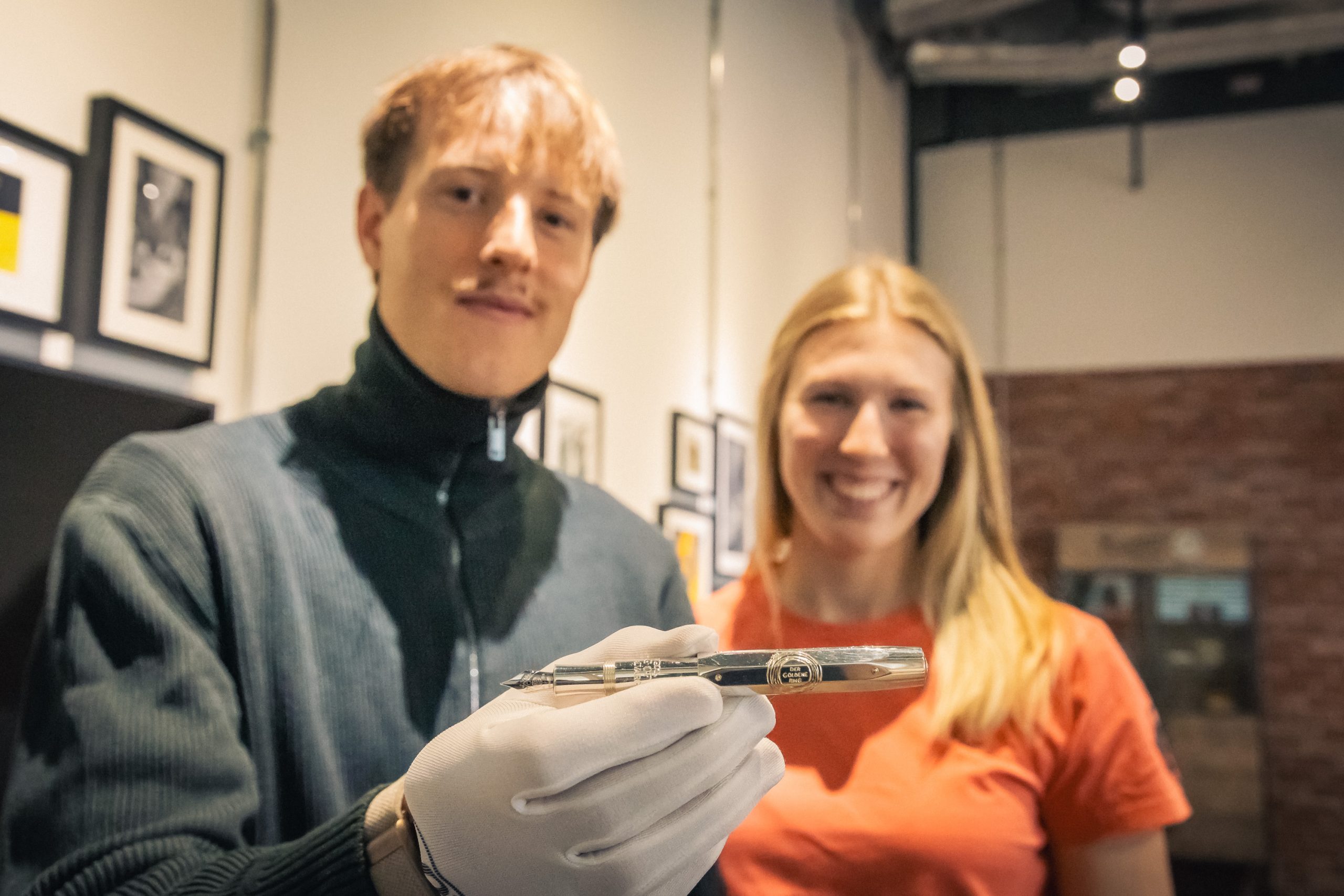 Kaweco versteigert im Dezember 2025 einen Sterling Silber Füllfederhalter zugunsten des GOLDENEN RING e. V.