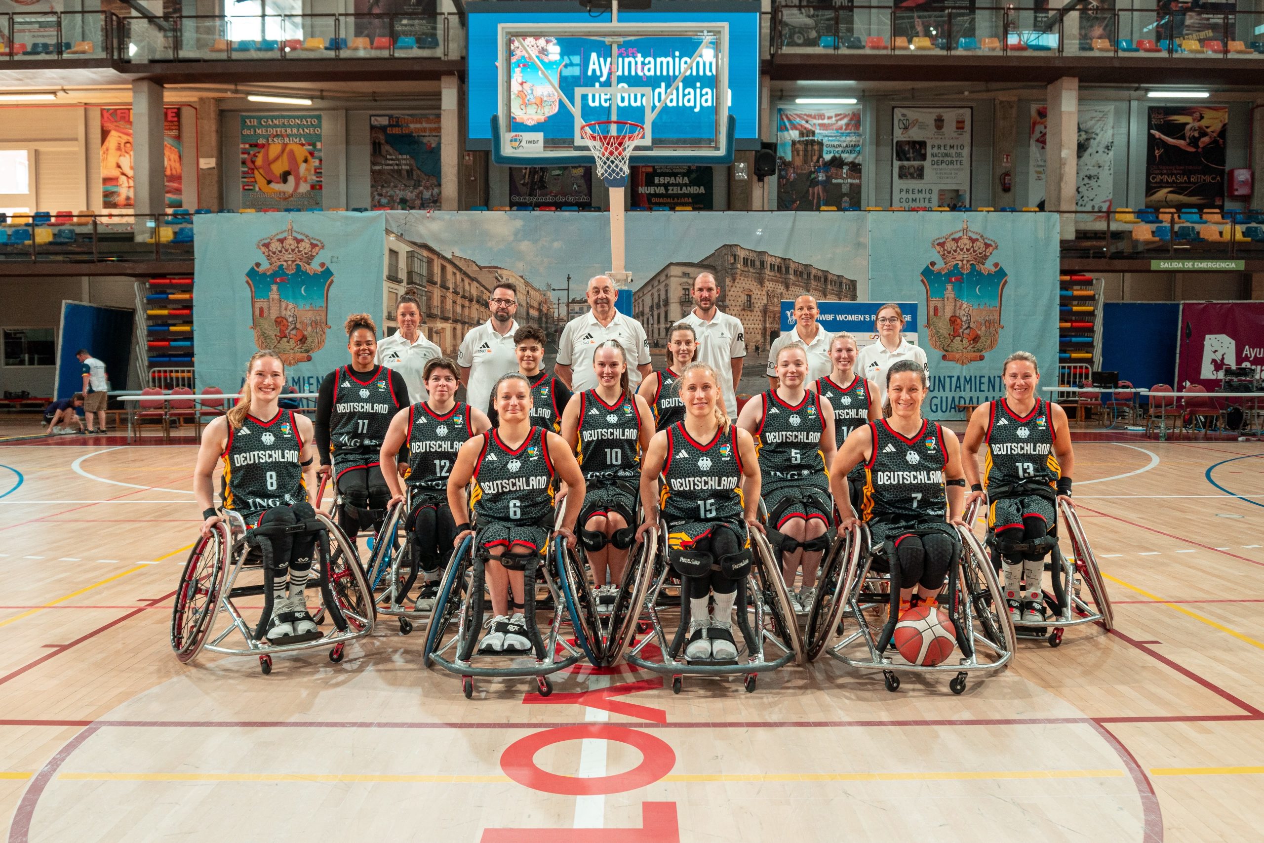Deutsche Rollstuhlbasketballerinnen buchen WM-Ticket in Osaka (Foto: Melodie Gagneux).