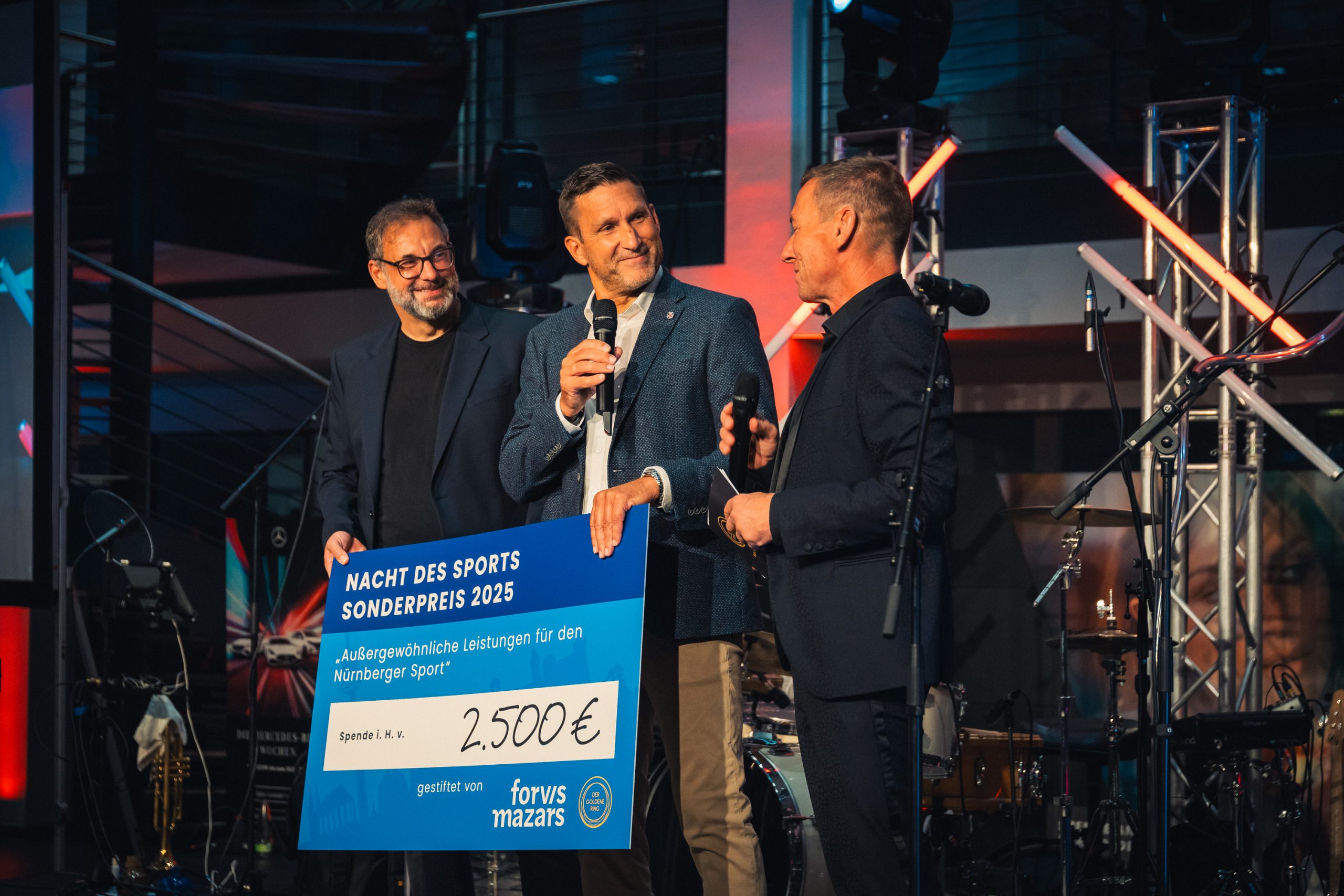 Der Forvis Mazars Sonderpreis "Außergewöhnliche Leistung für den Nürnberger Sport" gehört fest zum Programm der NACHT DES SPORTS,